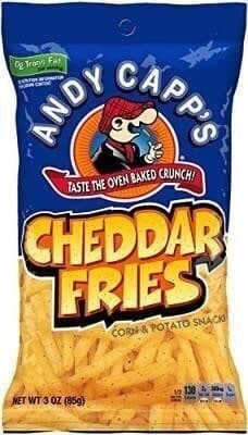 Fries Cheddar Unpriced Andy (3 oz)