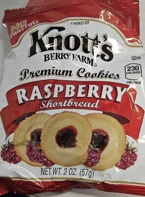 Knott's Cookie Shortbread Raspberry (2 oz)