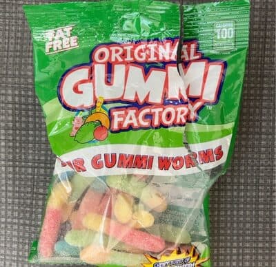 Gummies Sour Worm Origional (4.5 oz)
