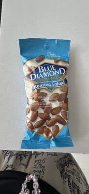 Nuts Almonds Roasted Salted (4 oz)