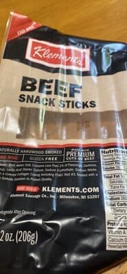 KlementS Snack Sticks Turkey Peppr Jack (8 oz)