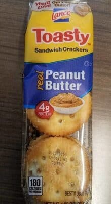 Lance Crackers Toasty Peanut Butter (1.29 oz)