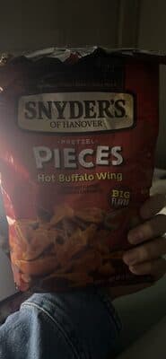 Snyders Pretzel Hot Buffalo Wing Pcs (2.25 oz)
