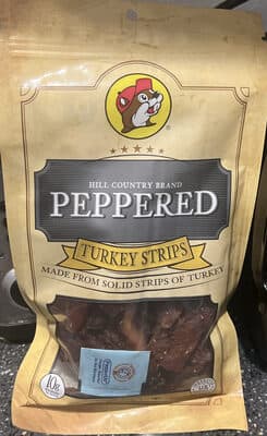 Hill Country Peppered Turkey Strips (4 oz)
