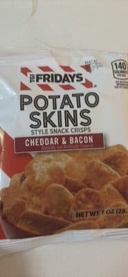 Potato Skins Cheddar & Bacon (1 oz)