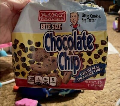 BudsBest Cookies Chocolate Chip Mini (6 oz)